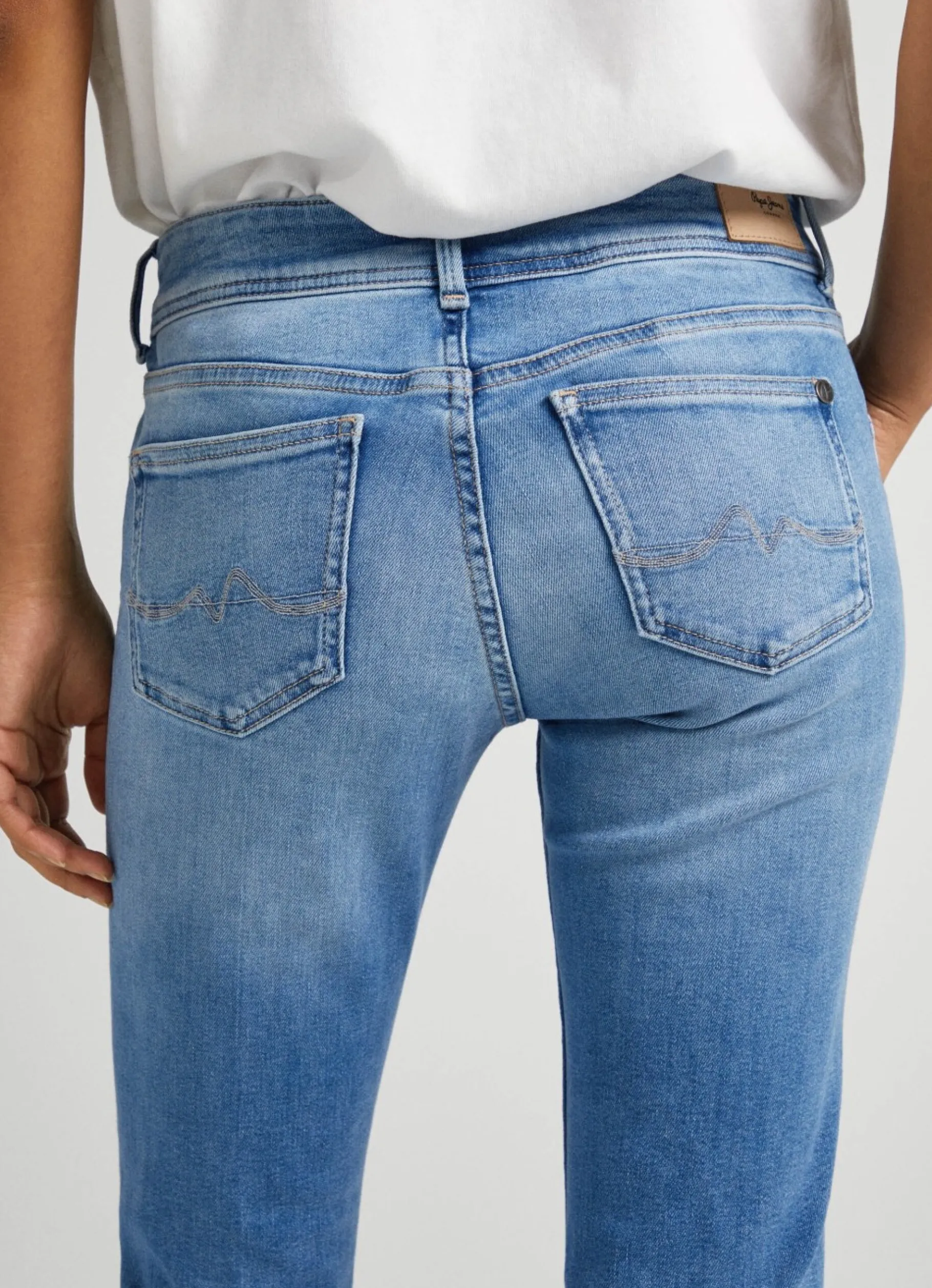 Women Pepe Jeans Pimlic Regular Fit Mid-Rise Jeans