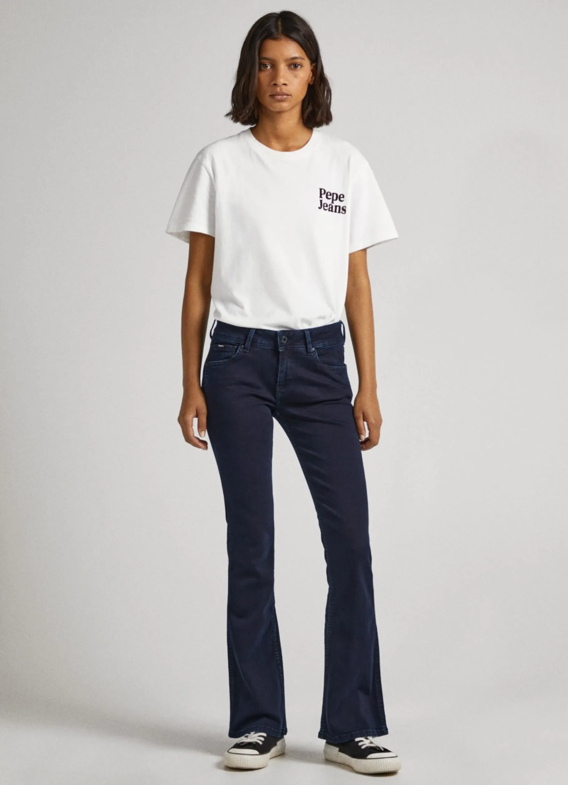 Women Pepe Jeans Pimlico Regular Fit Mid-Rise Jeans