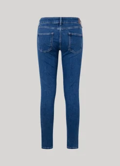 Women Pepe Jeans Pixie Skinny Fit Mid-Rise Jeans