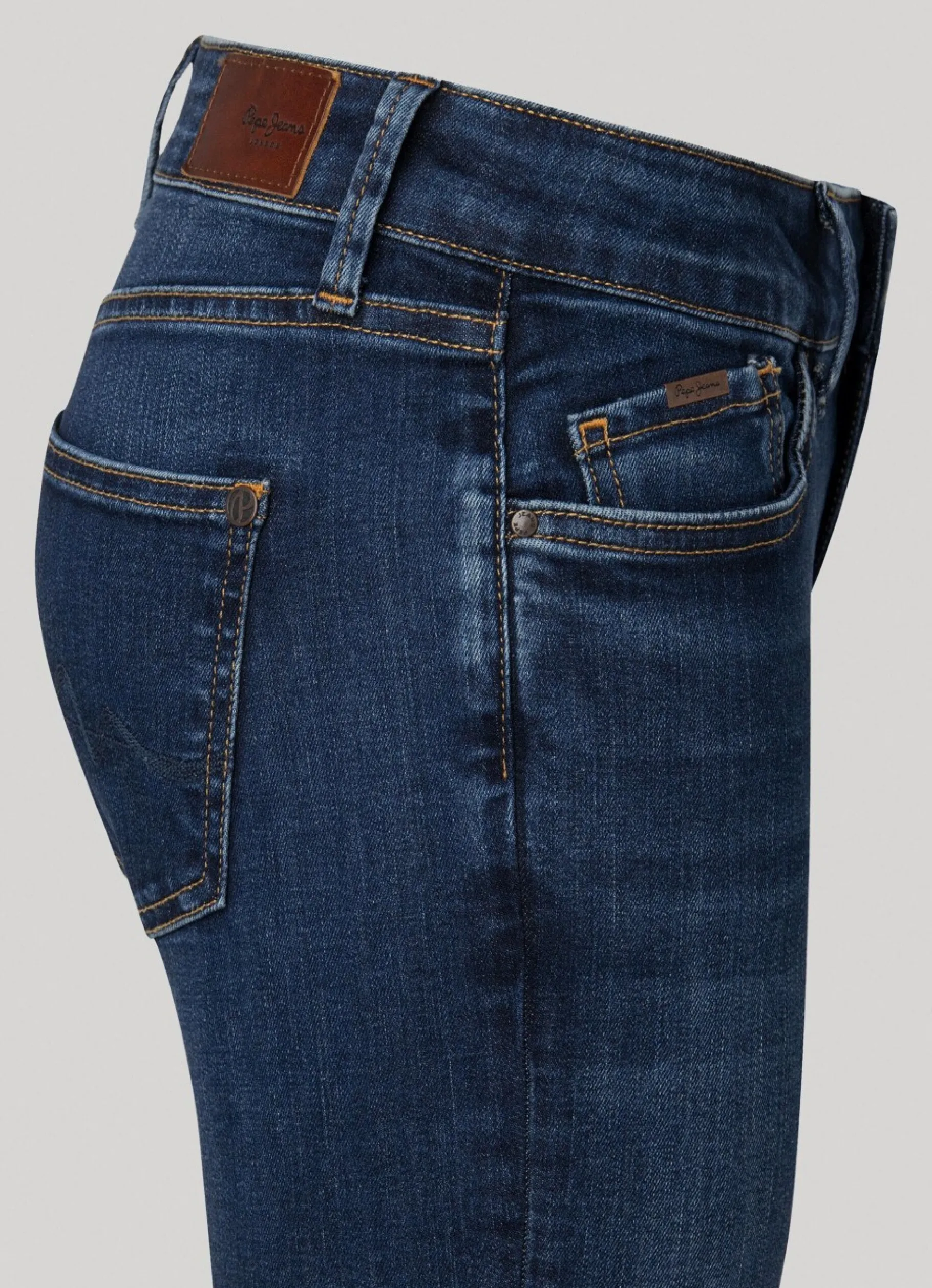 Women Pepe Jeans Pixie Skinny Fit Mid-Rise Jeans