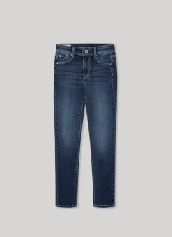Girl Pepe Jeans Pixlette Skinny Fit High-Rise Jeans