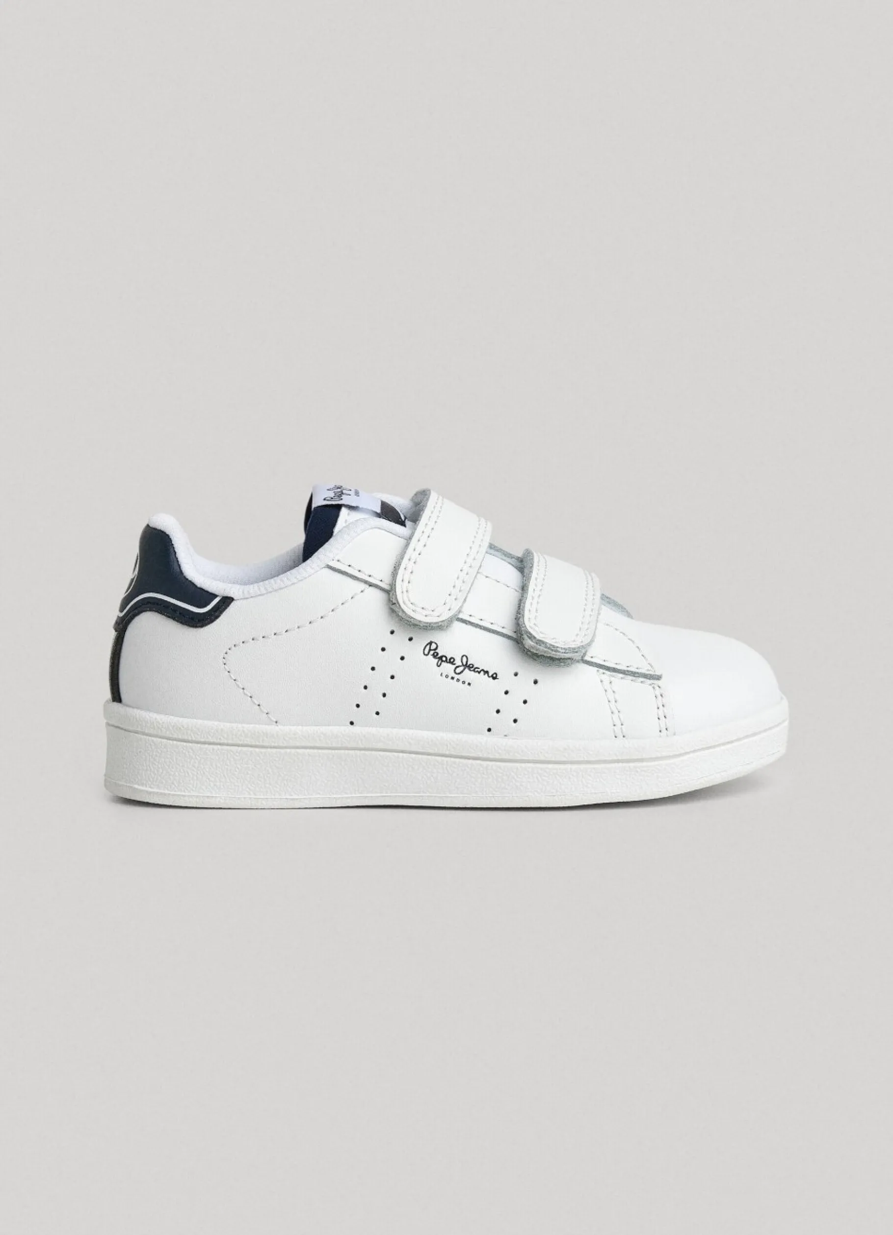 Boy Pepe Jeans Player Basic Leather Trainers