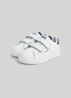 Boy Pepe Jeans Player Basic Leather Trainers