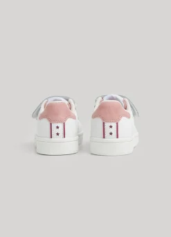 Girl Pepe Jeans Player Star Leather Trainers