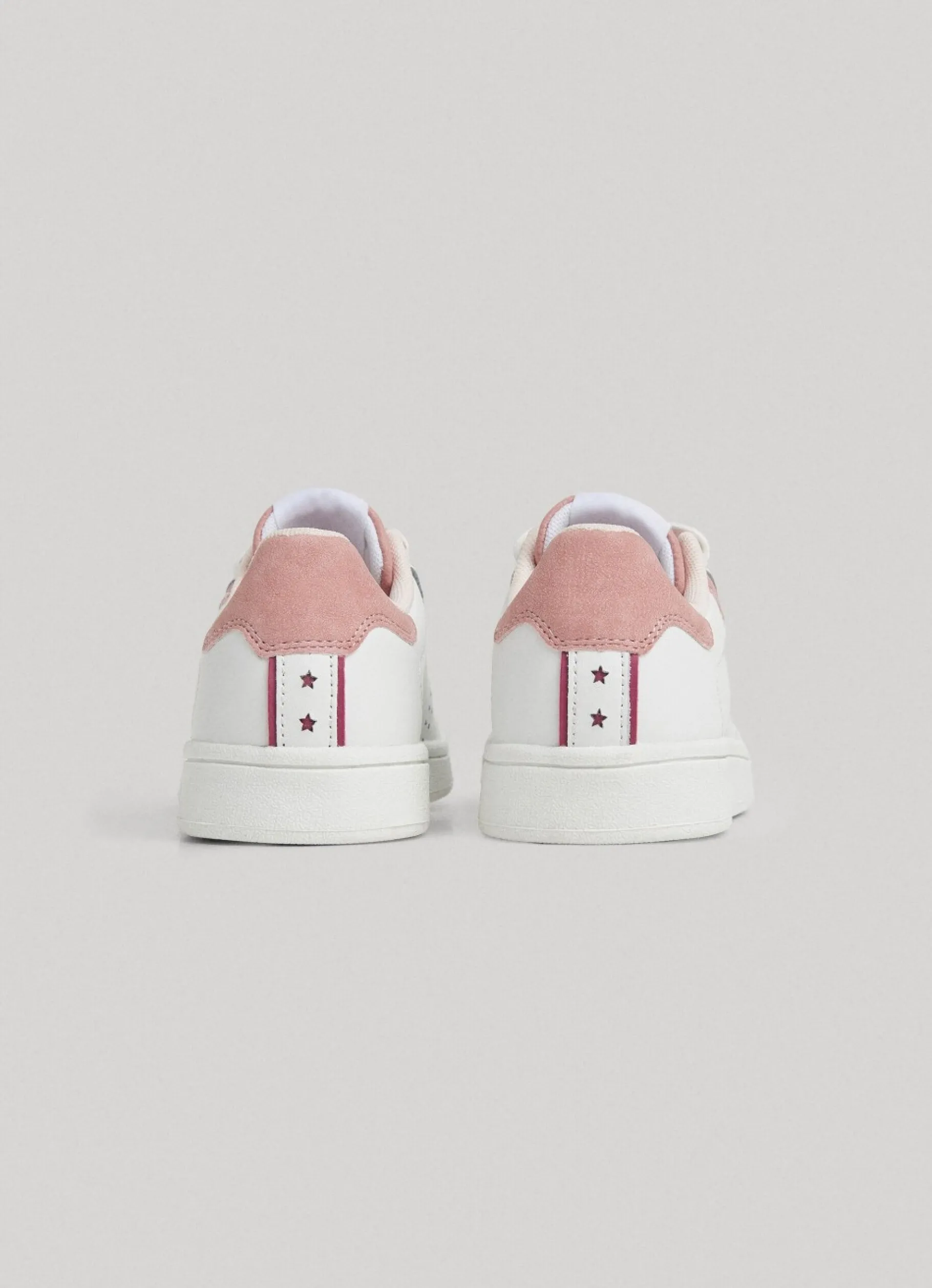 Girl Pepe Jeans Player Star Leather Trainers