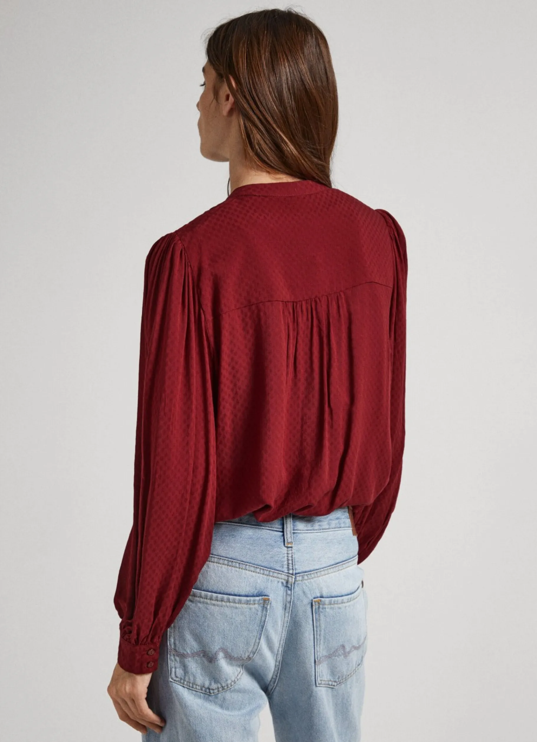 Women Pepe Jeans Pleated Blouse