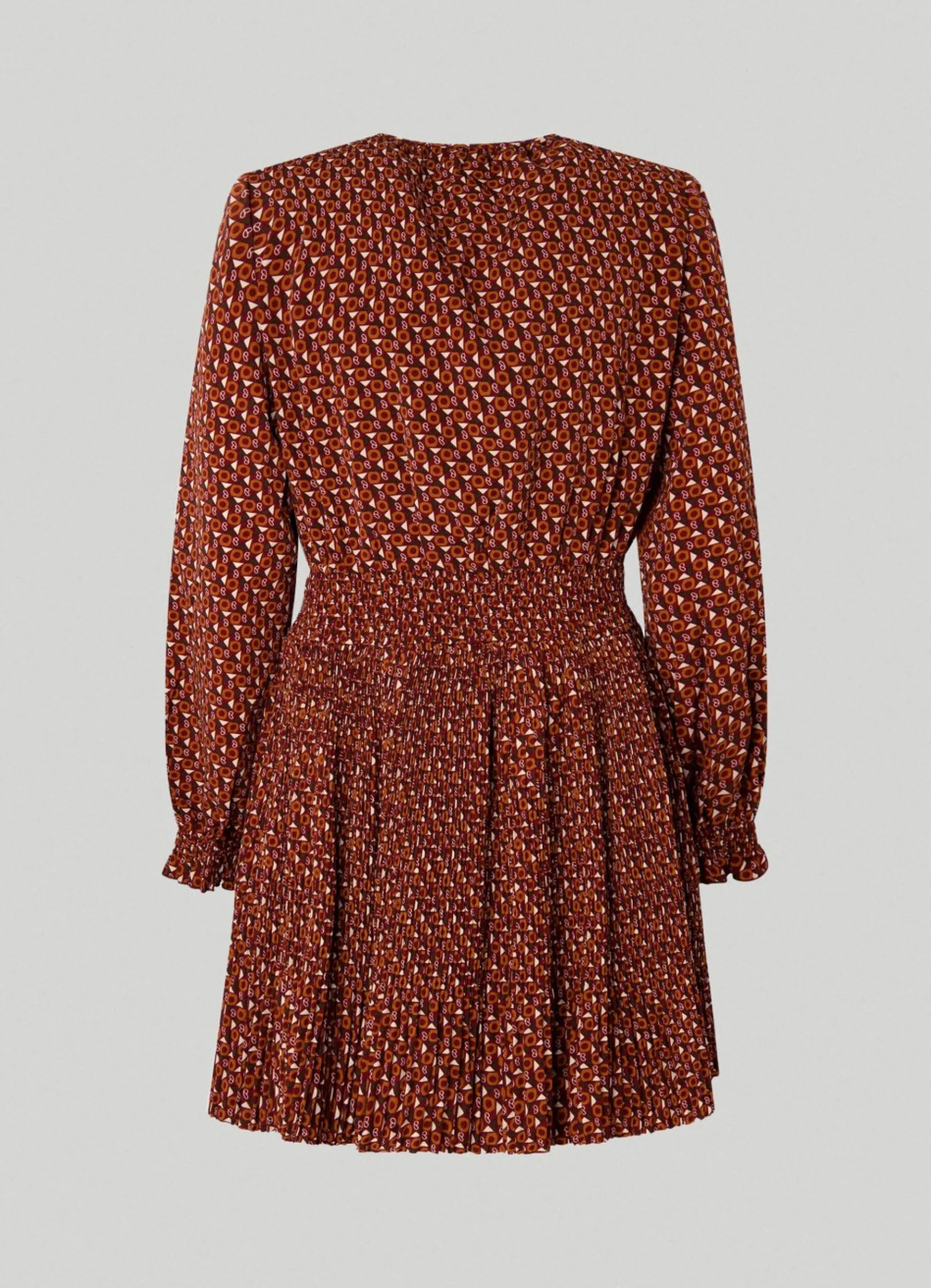 Women Pepe Jeans Pleated Boho Dress