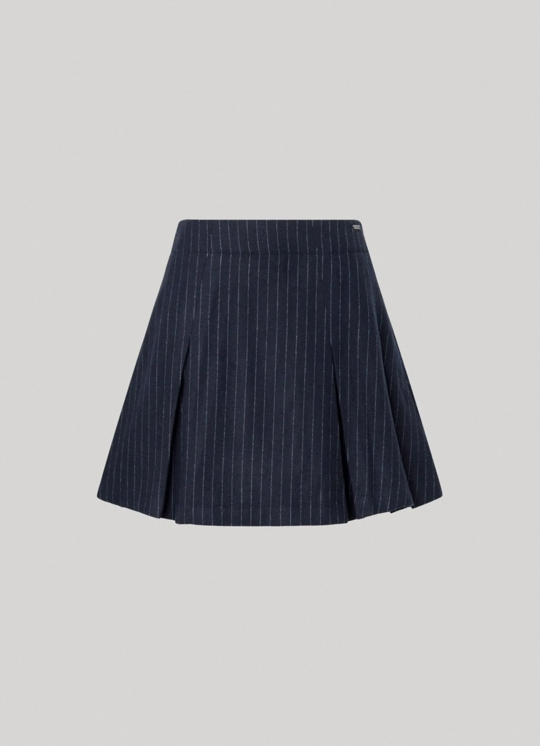 Women Pepe Jeans Pleated Striped Skirt