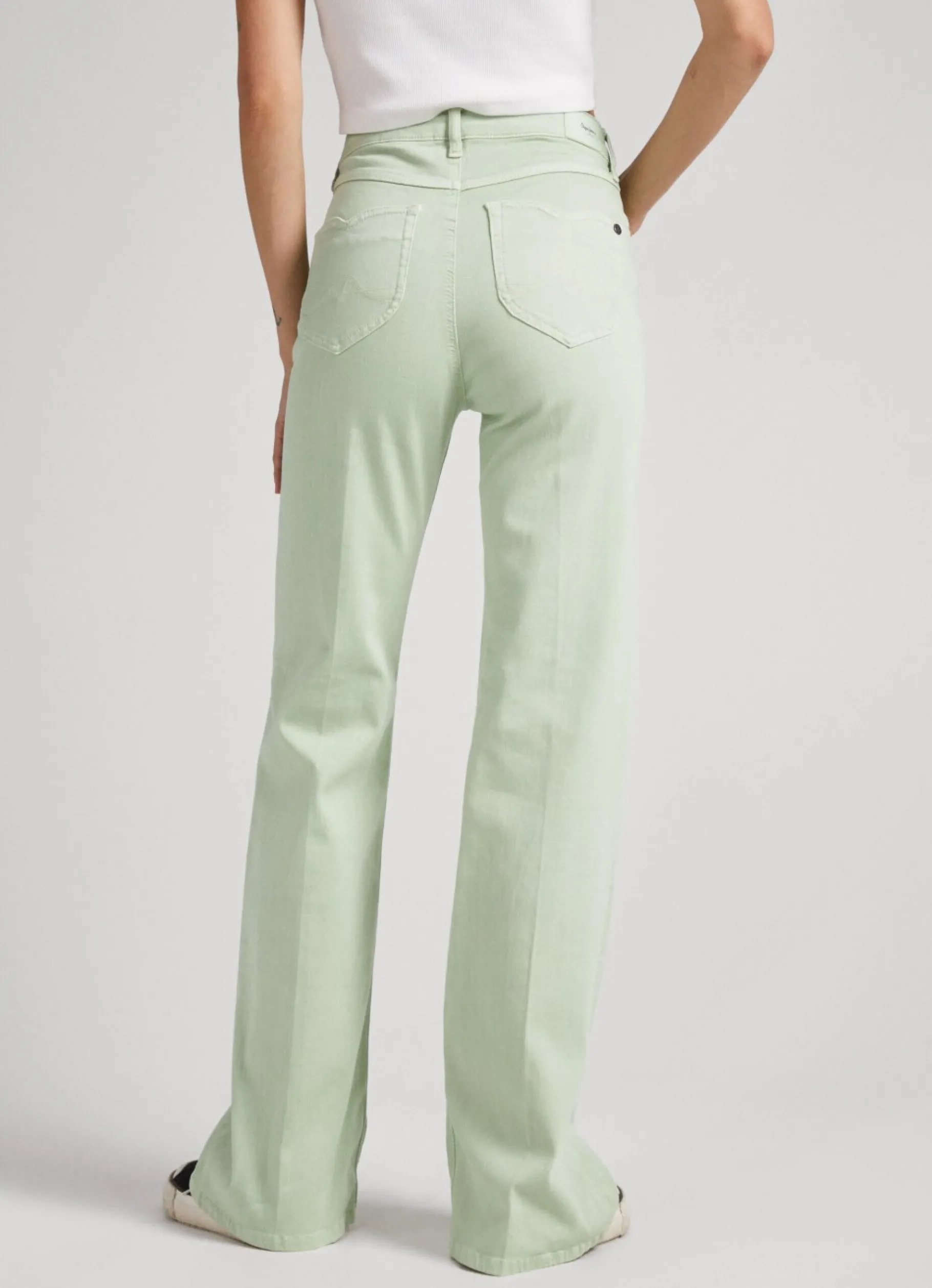 Women Pepe Jeans 5-Pocket Flare-Fit Trousers