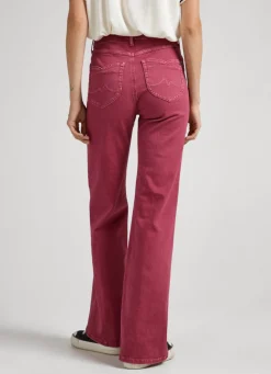 Women Pepe Jeans 5-Pocket Flare-Fit Trousers