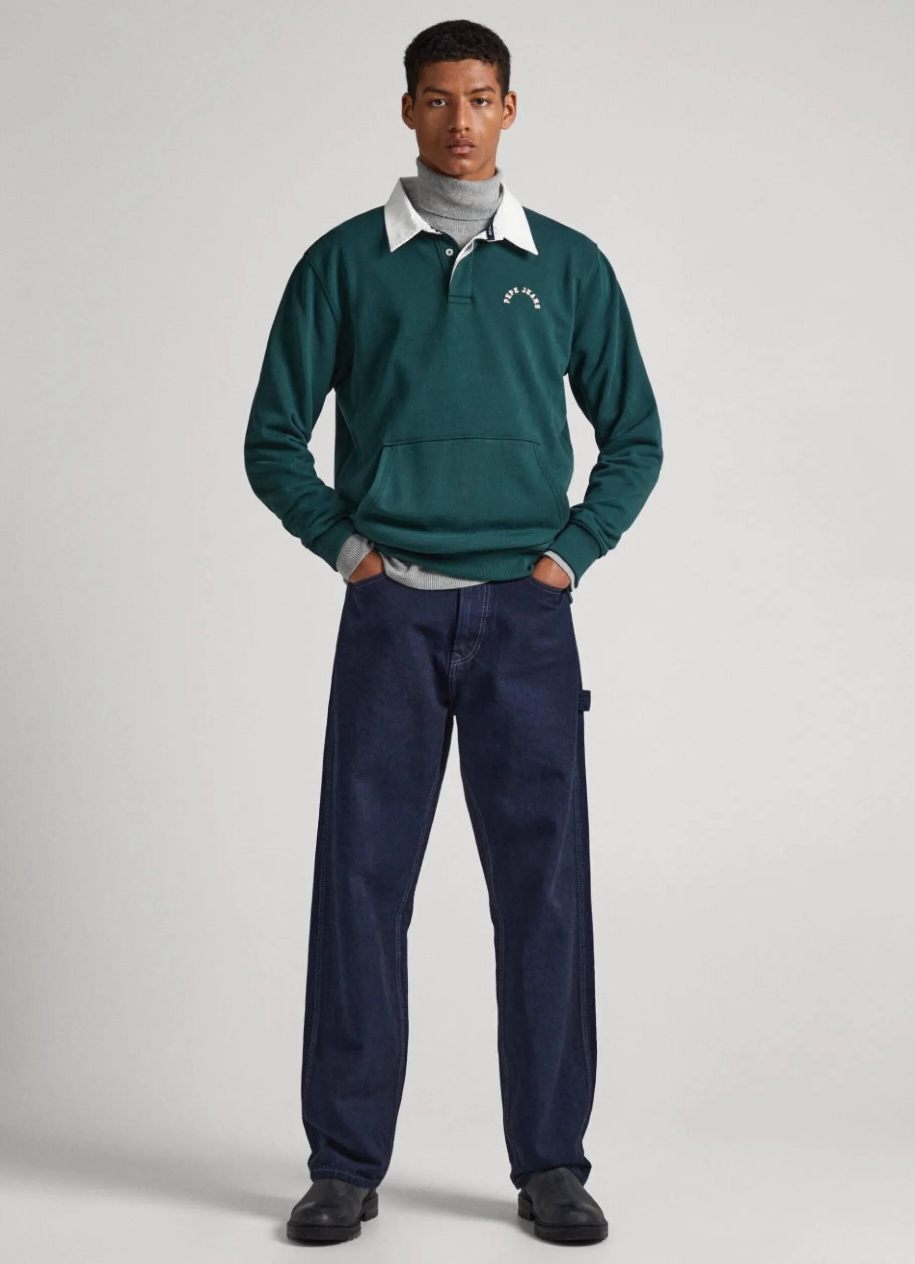 Men Pepe Jeans Polo Sweatshirt