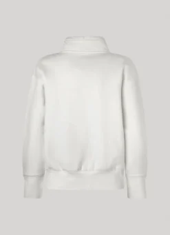 Women Pepe Jeans Polo Sweatshirt W/ Half Zip