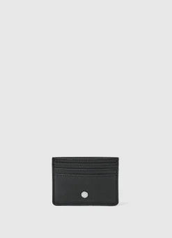 Men Pepe Jeans Printed Lining Leather Card Holder