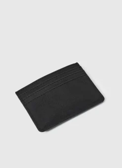 Men Pepe Jeans Printed Lining Leather Card Holder