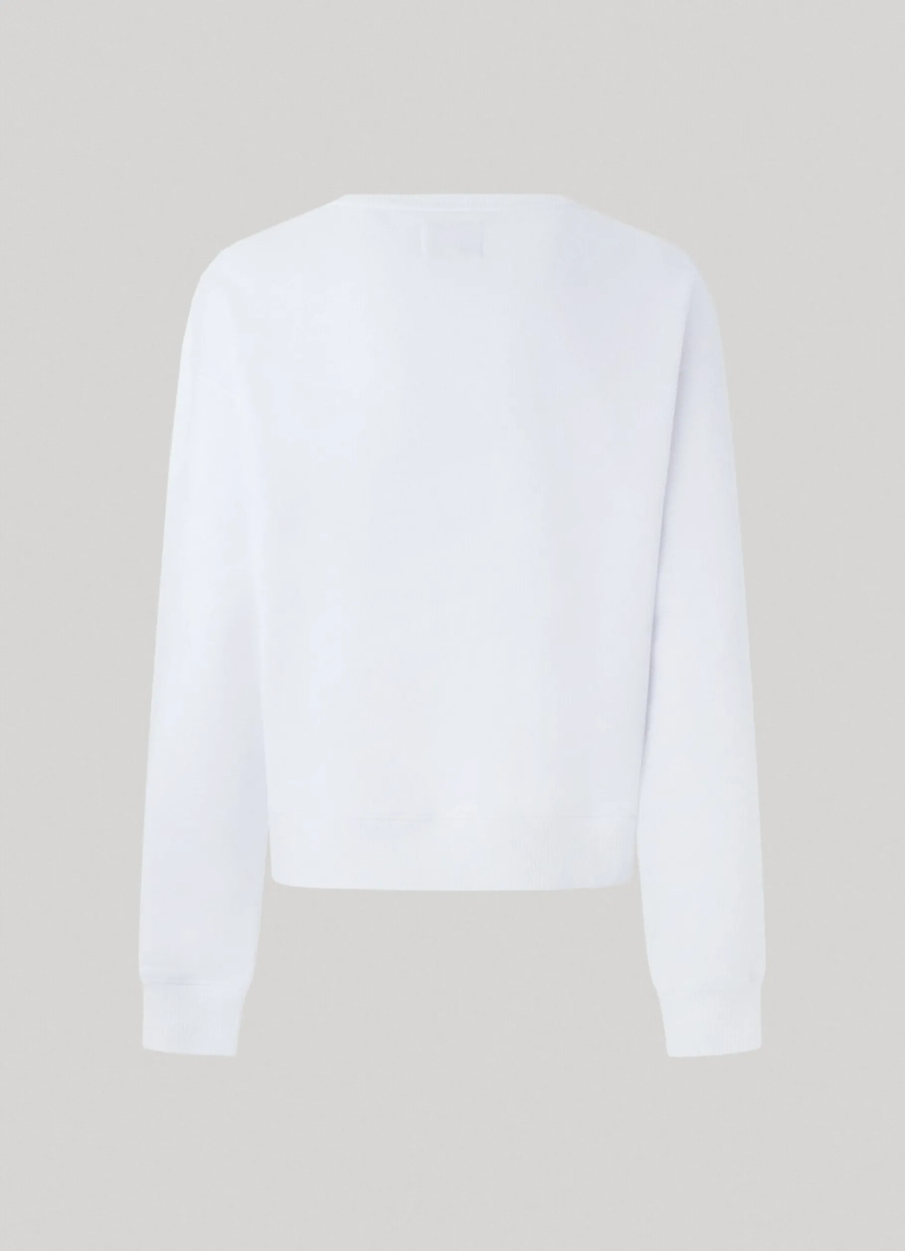 Women Pepe Jeans Printed Logo Cotton Sweatshirt