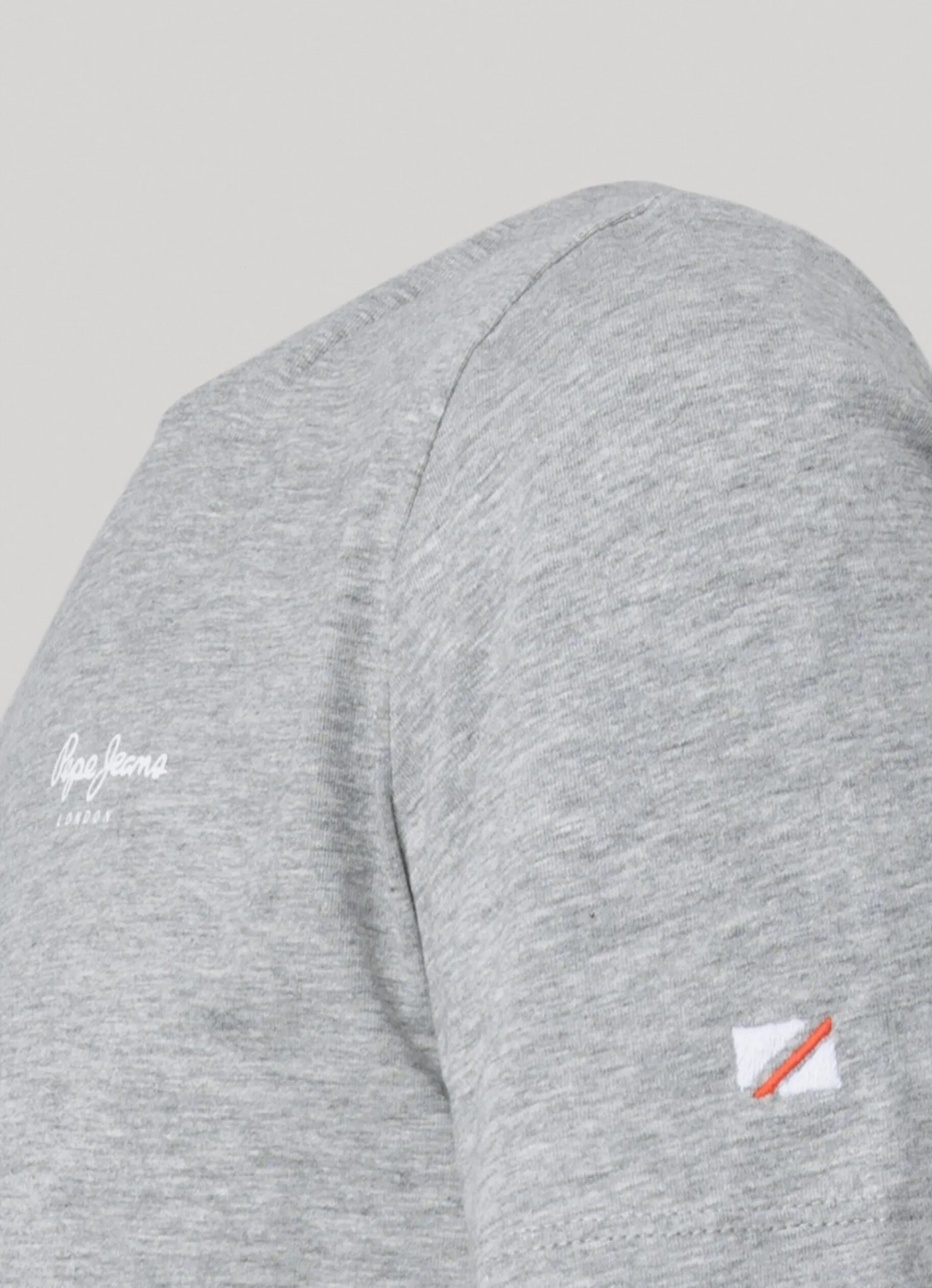 Men Pepe Jeans Printed Logo Cotton T-Shirt