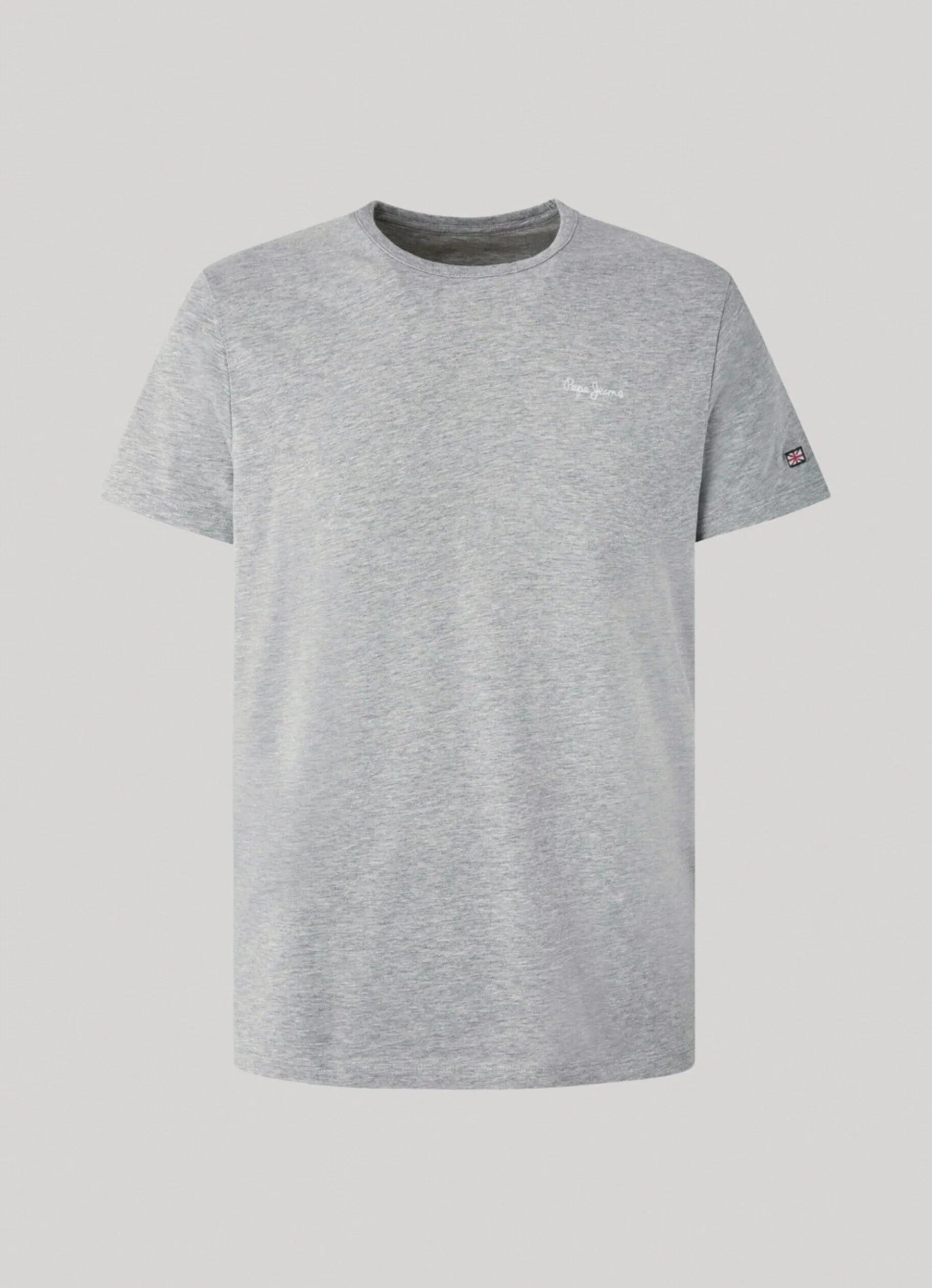 Men Pepe Jeans Printed Logo Cotton T-Shirt