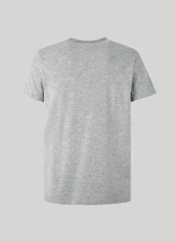 Men Pepe Jeans Printed Logo Cotton T-Shirt