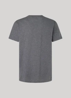 Men Pepe Jeans Printed Logo Cotton T-Shirt