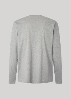 Men Pepe Jeans Printed Logo Cotton T-Shirt