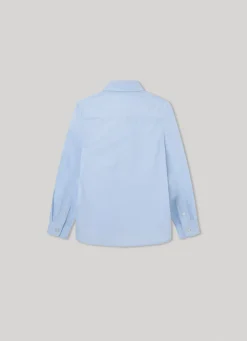 Boy Pepe Jeans Printed Logo Oxford Shirt