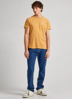 Men Pepe Jeans Printed Logo T-Shirt