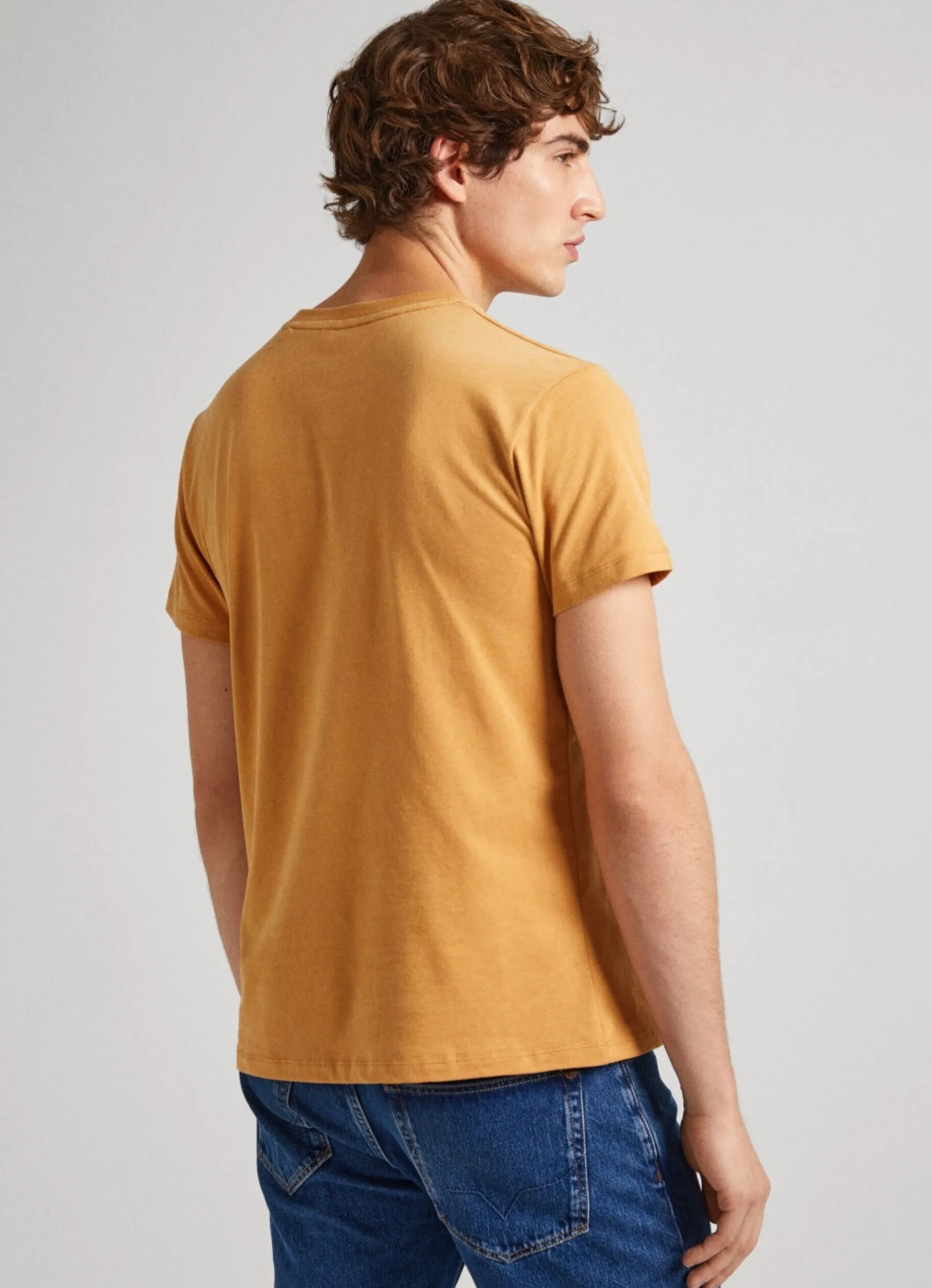 Men Pepe Jeans Printed Logo T-Shirt