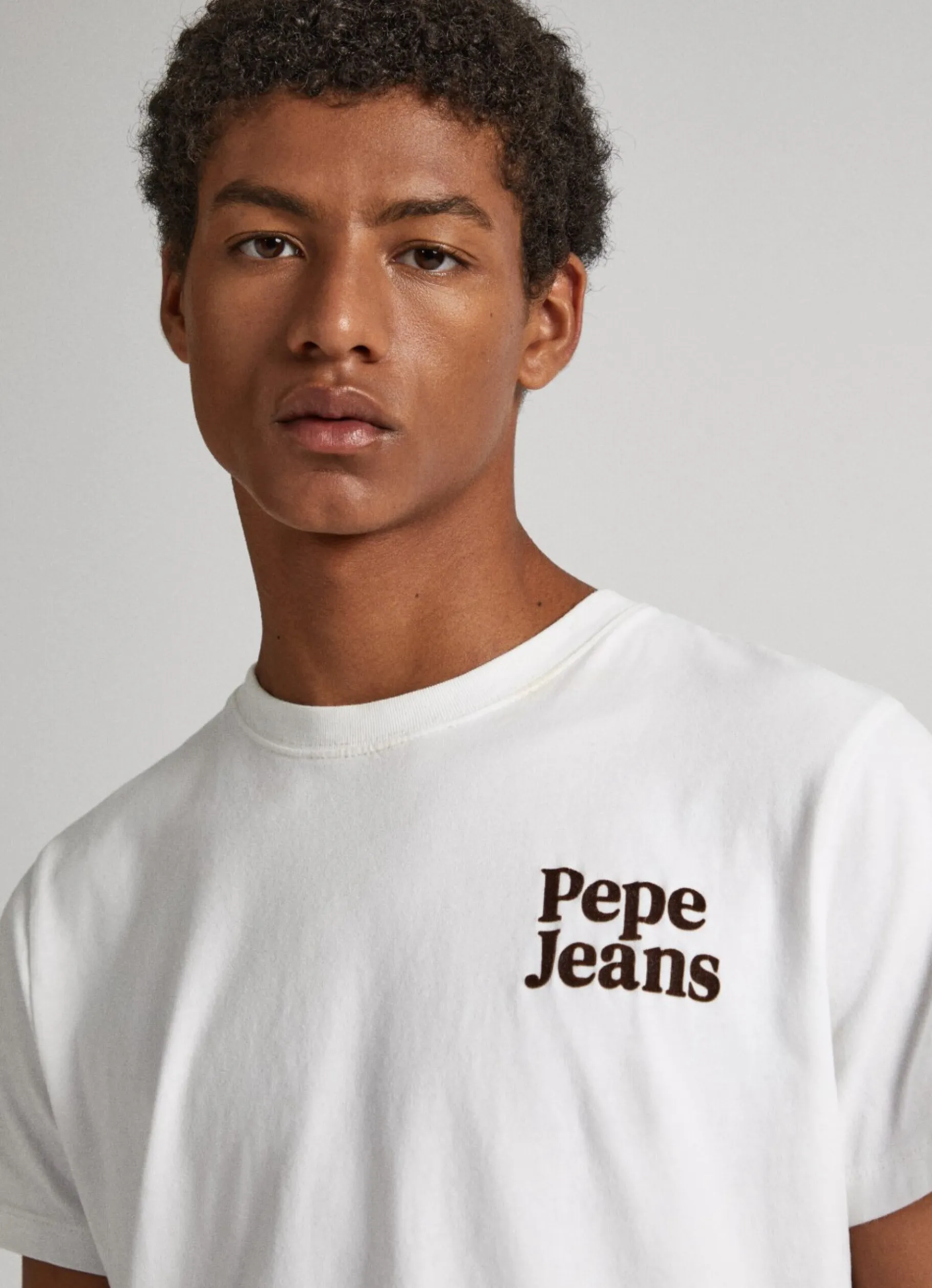 Men Pepe Jeans Printed Logo T-Shirt