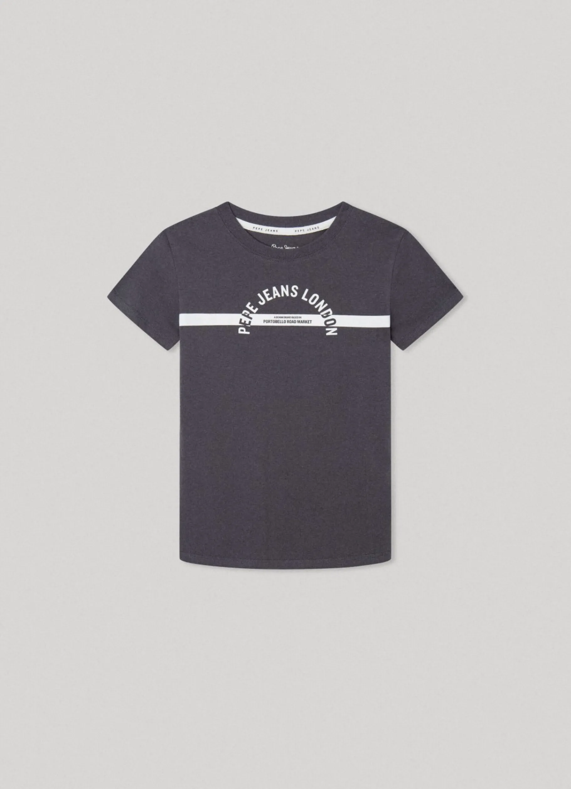 Boy Pepe Jeans Printed Logo T-Shirt