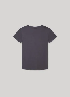 Boy Pepe Jeans Printed Logo T-Shirt