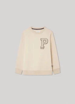 Boy Pepe Jeans Printed P Logo Sweatshirt
