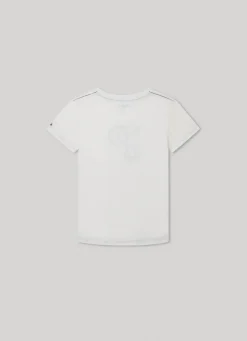 Boy Pepe Jeans Printed P Maxi Logo T-Shirt