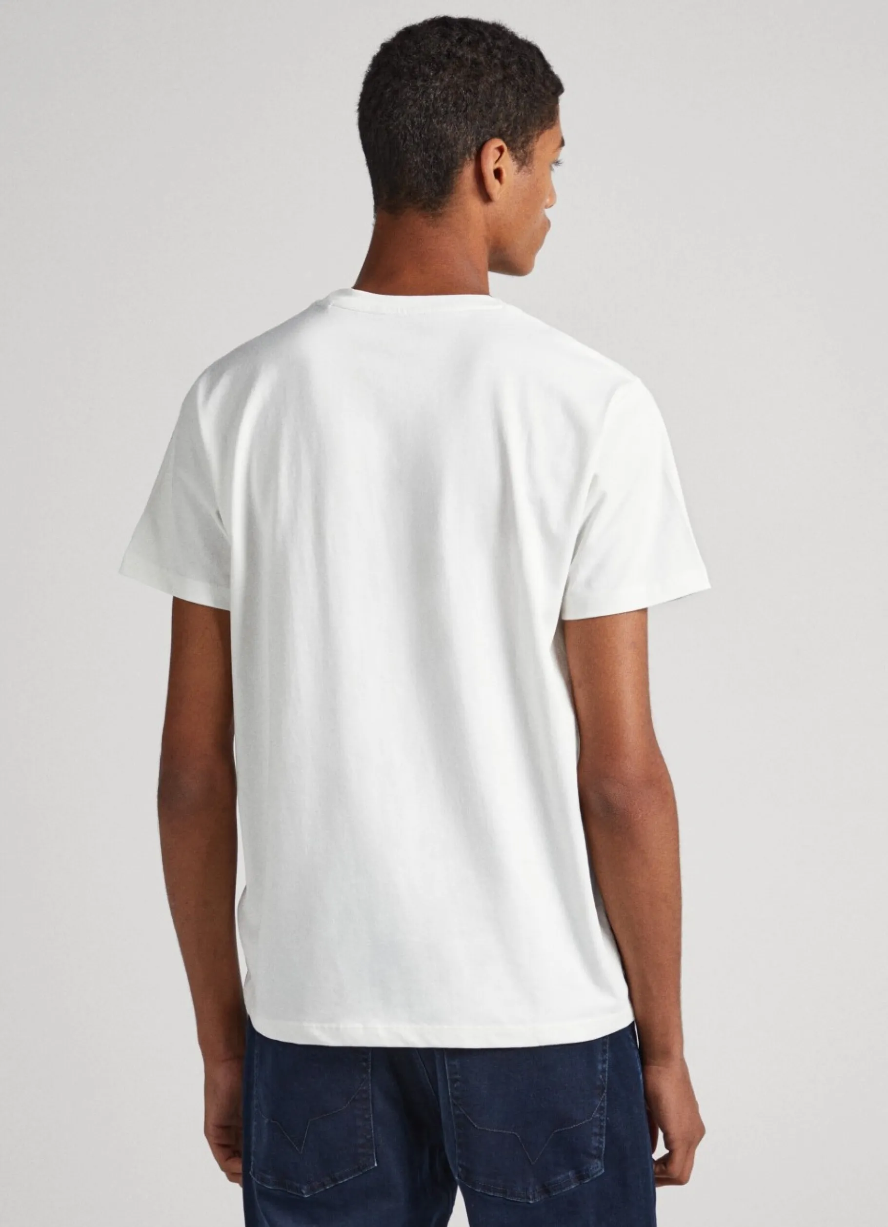 Men Pepe Jeans Puff Print T-Shirt