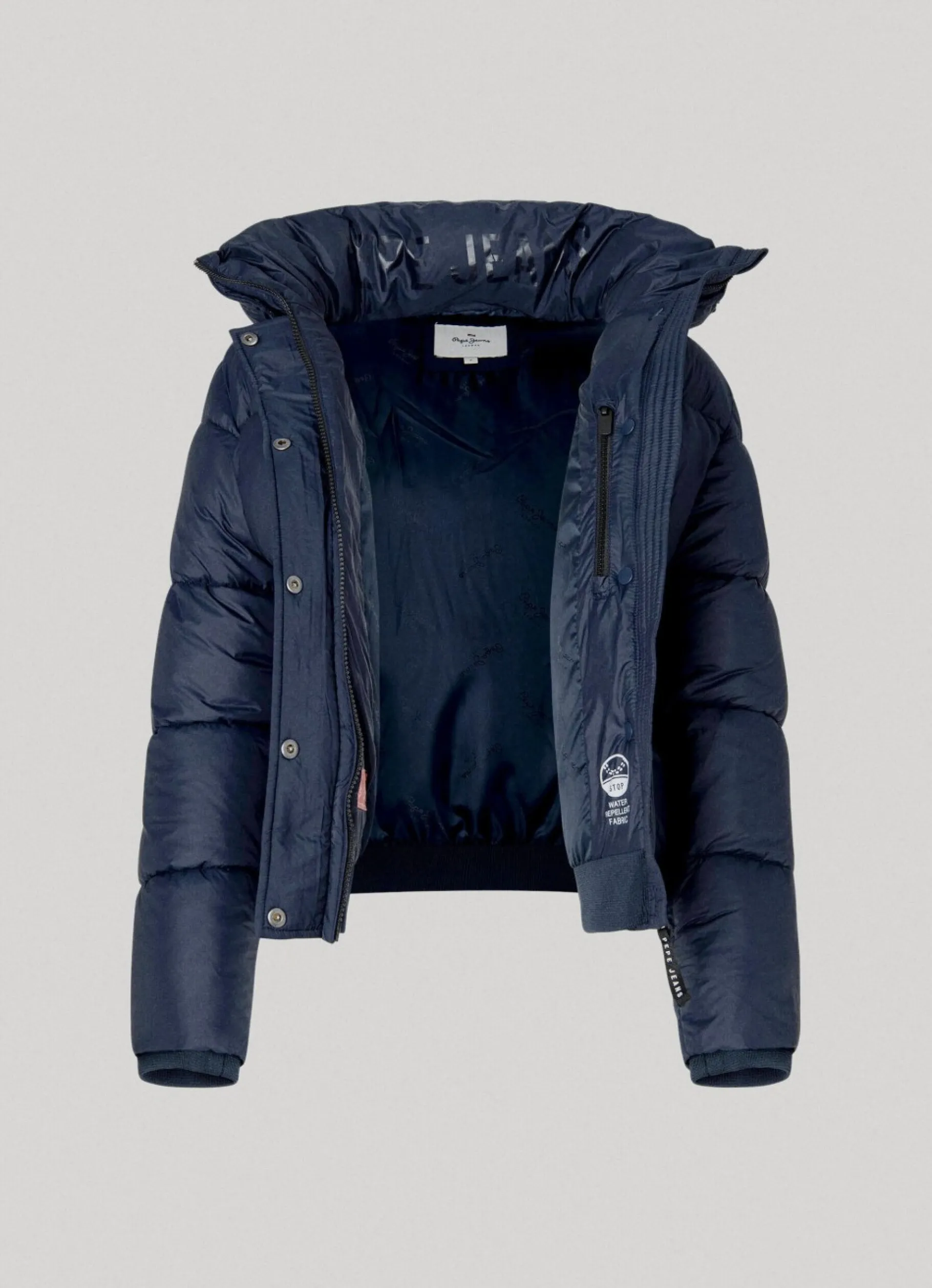 Women Pepe Jeans Puffer Jacket With Hood