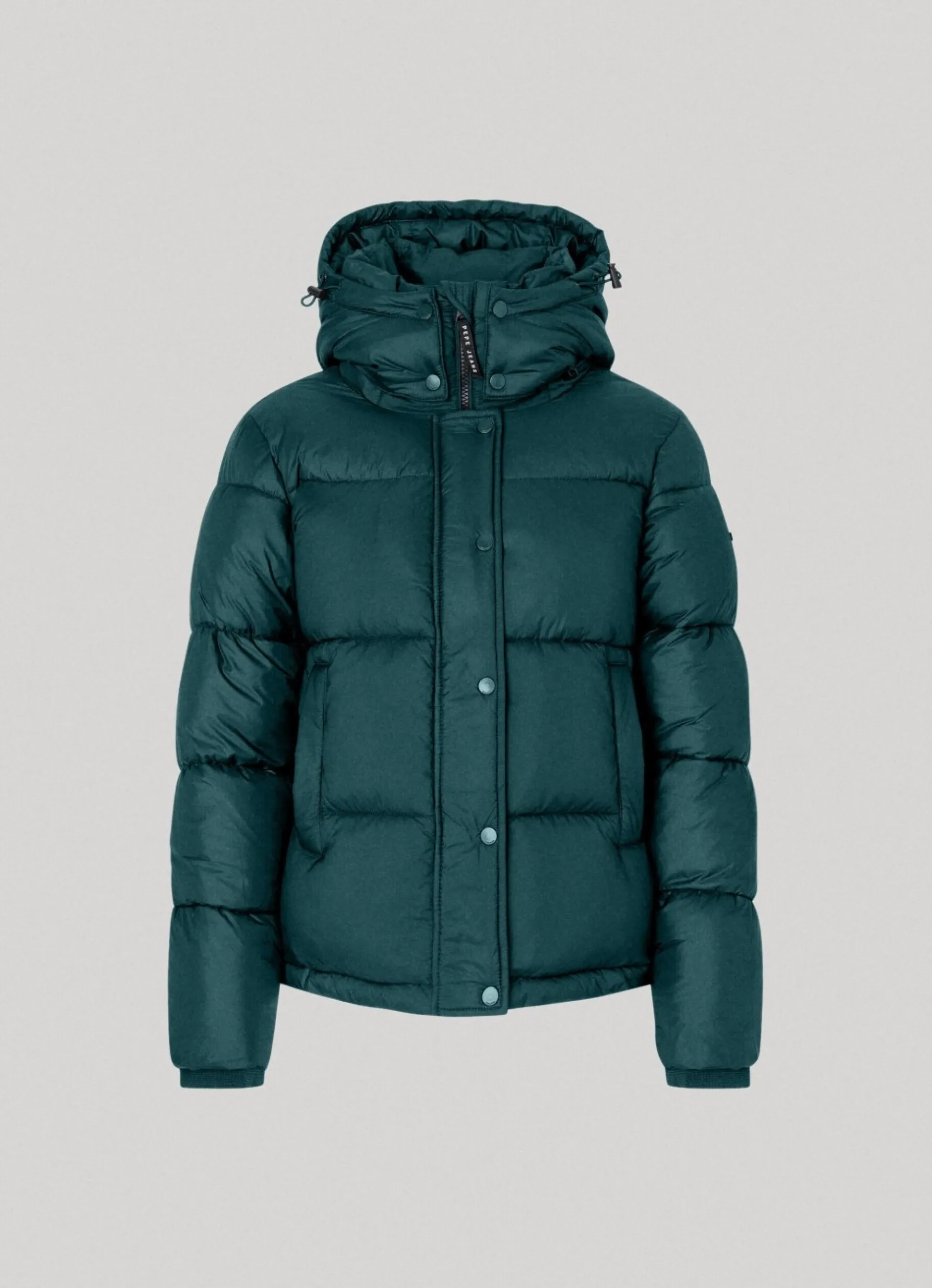 Women Pepe Jeans Puffer Jacket With Hood
