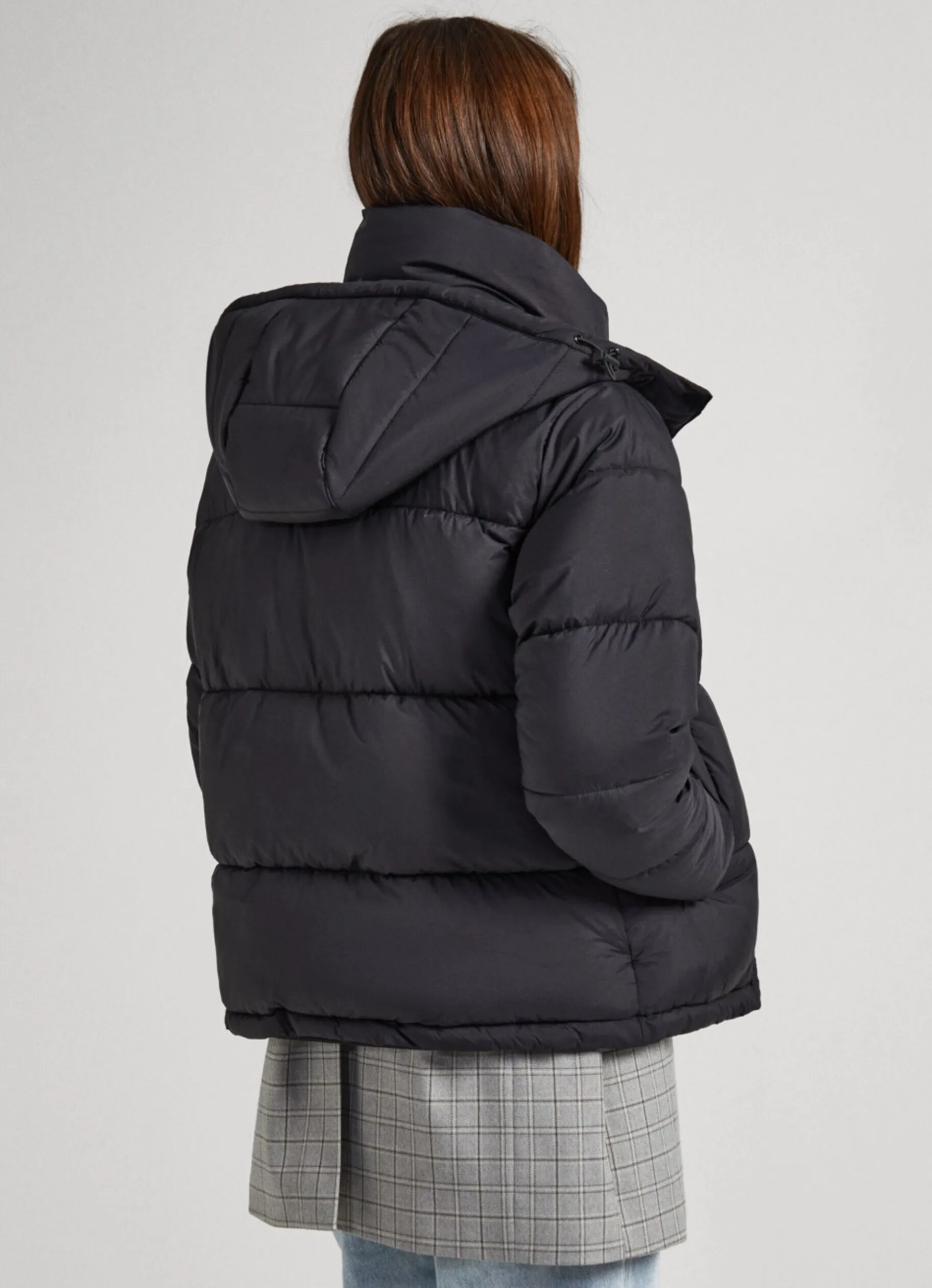 Women Pepe Jeans Puffer Jacket With Hood