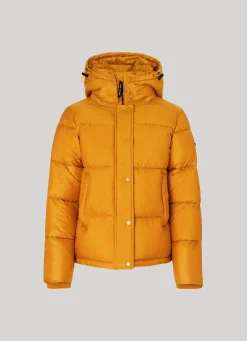 Women Pepe Jeans Puffer Jacket With Hood