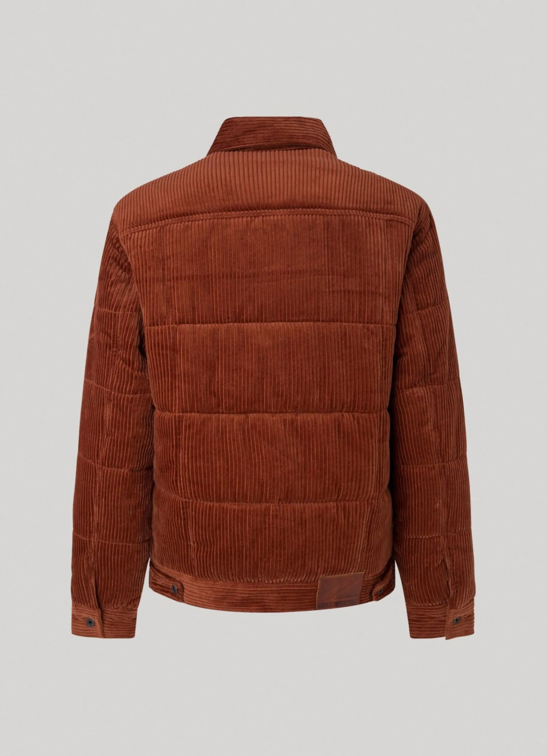 Men Pepe Jeans Quilted Corduroy Puffer Jacket