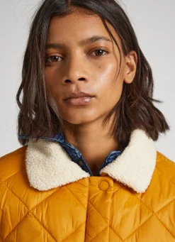 Women Pepe Jeans Quilted Down Jacket
