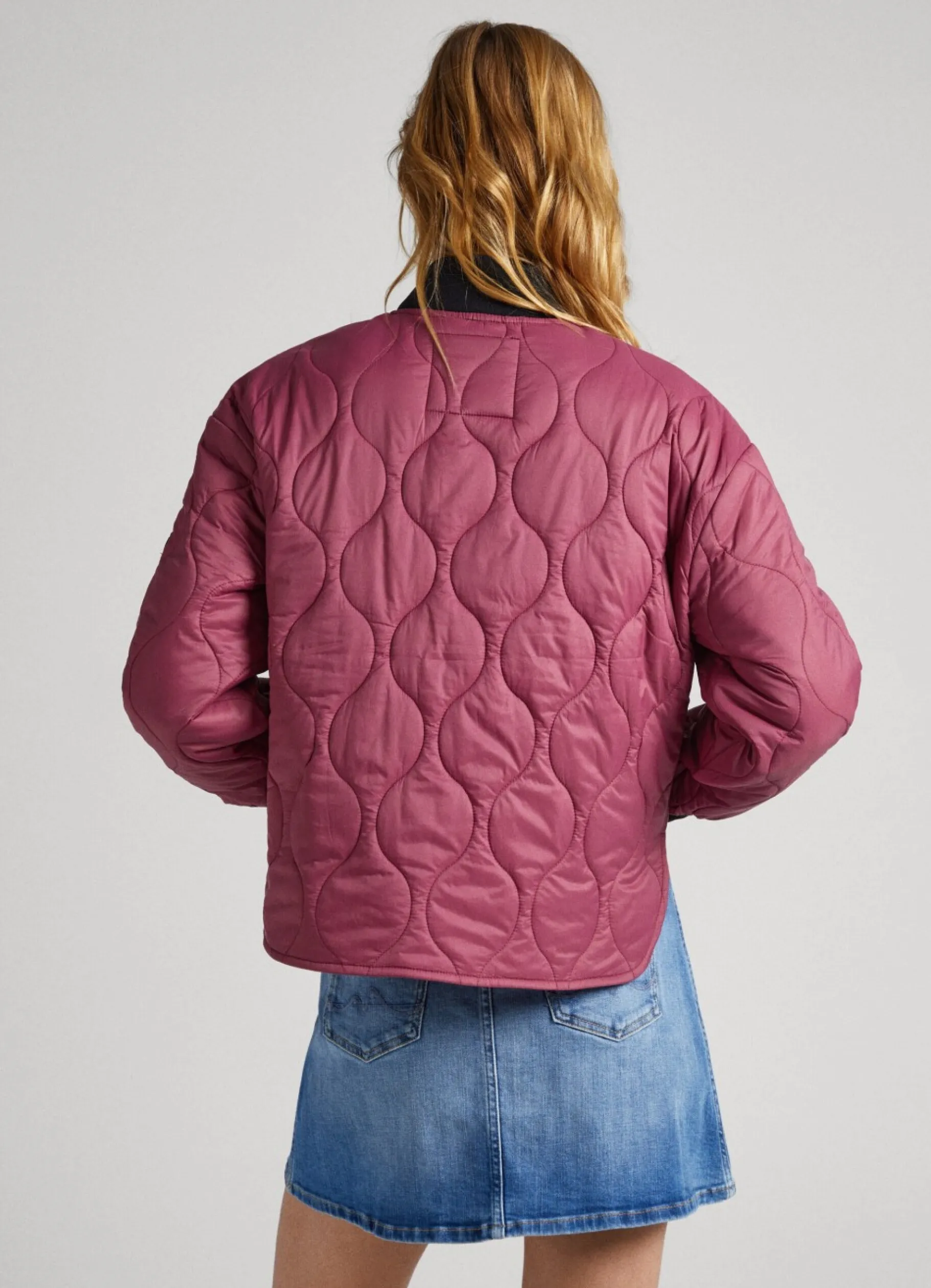 Women Pepe Jeans Quilted Down Jacket