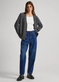 Women Pepe Jeans Rachel Balloon Fit High-Rise Jeans