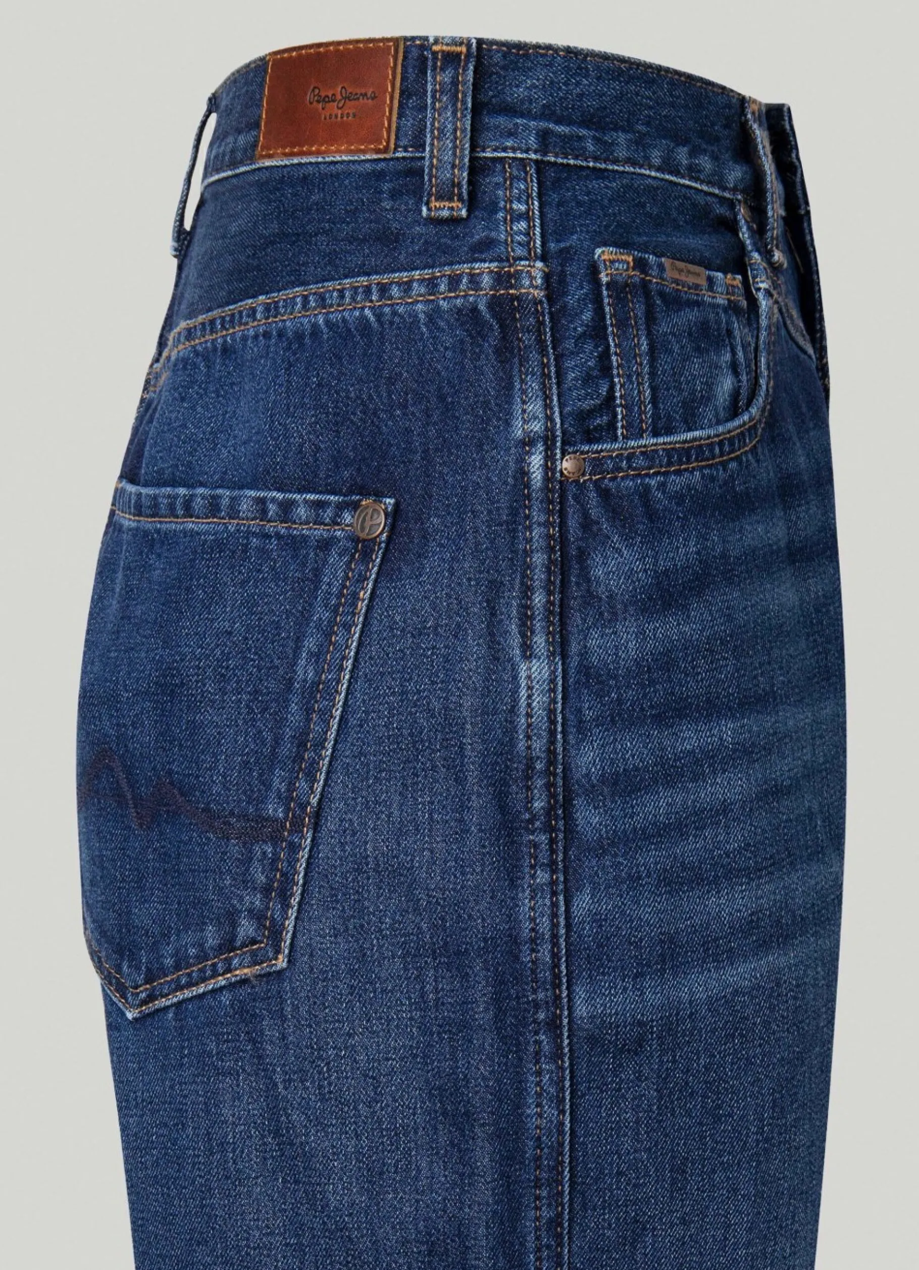 Women Pepe Jeans Rachel Balloon Fit High-Rise Jeans