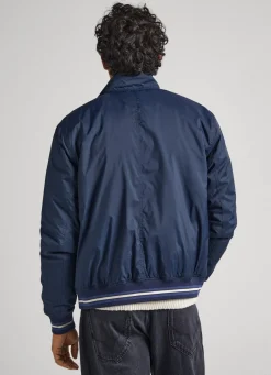 Men Pepe Jeans Recycled Fabric Bomber Jacket