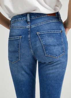 Women Pepe Jeans Regent Skinny Fit High-Rise Jeans