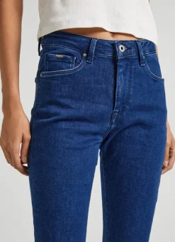 Women Pepe Jeans Regent Skinny Fit High-Rise Jeans