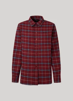 Women Pepe Jeans Regular Fit Checked Shirt