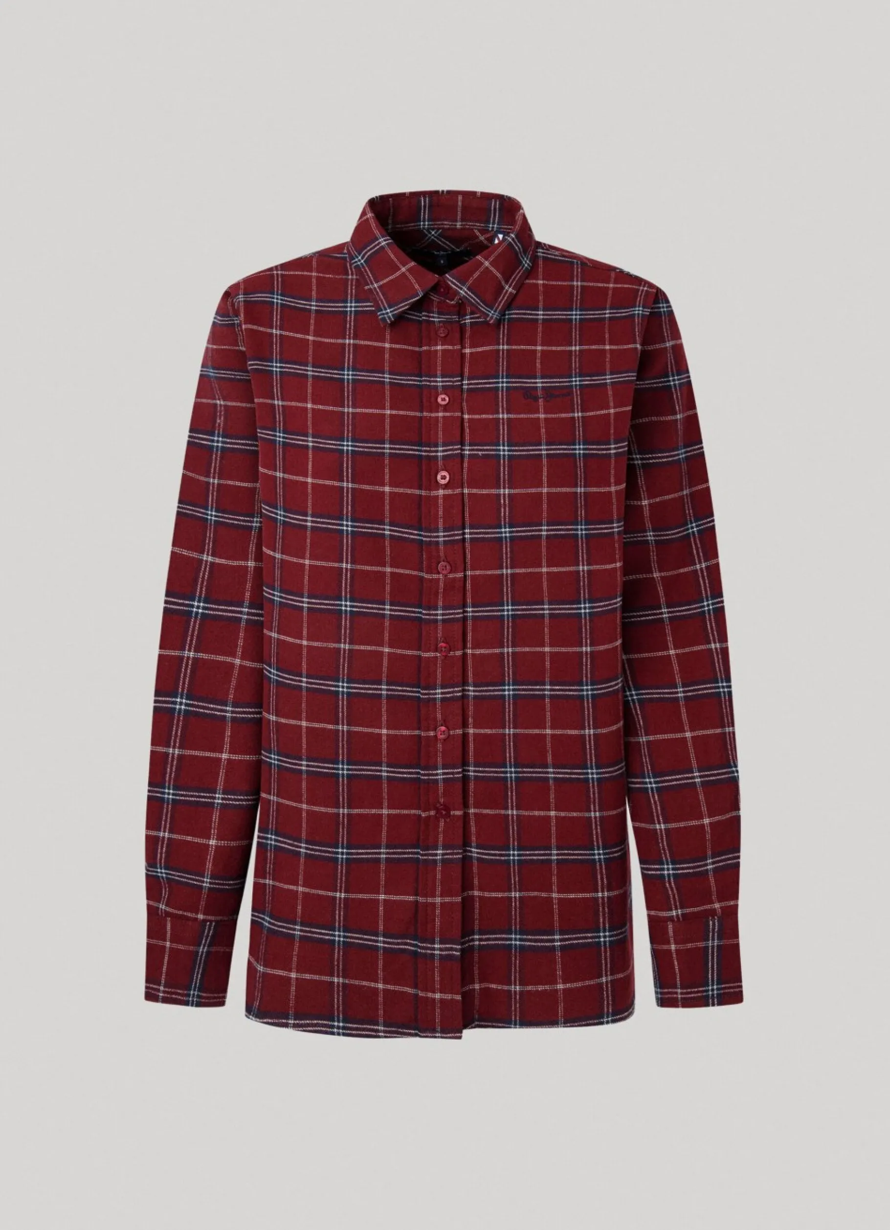 Women Pepe Jeans Regular Fit Checked Shirt