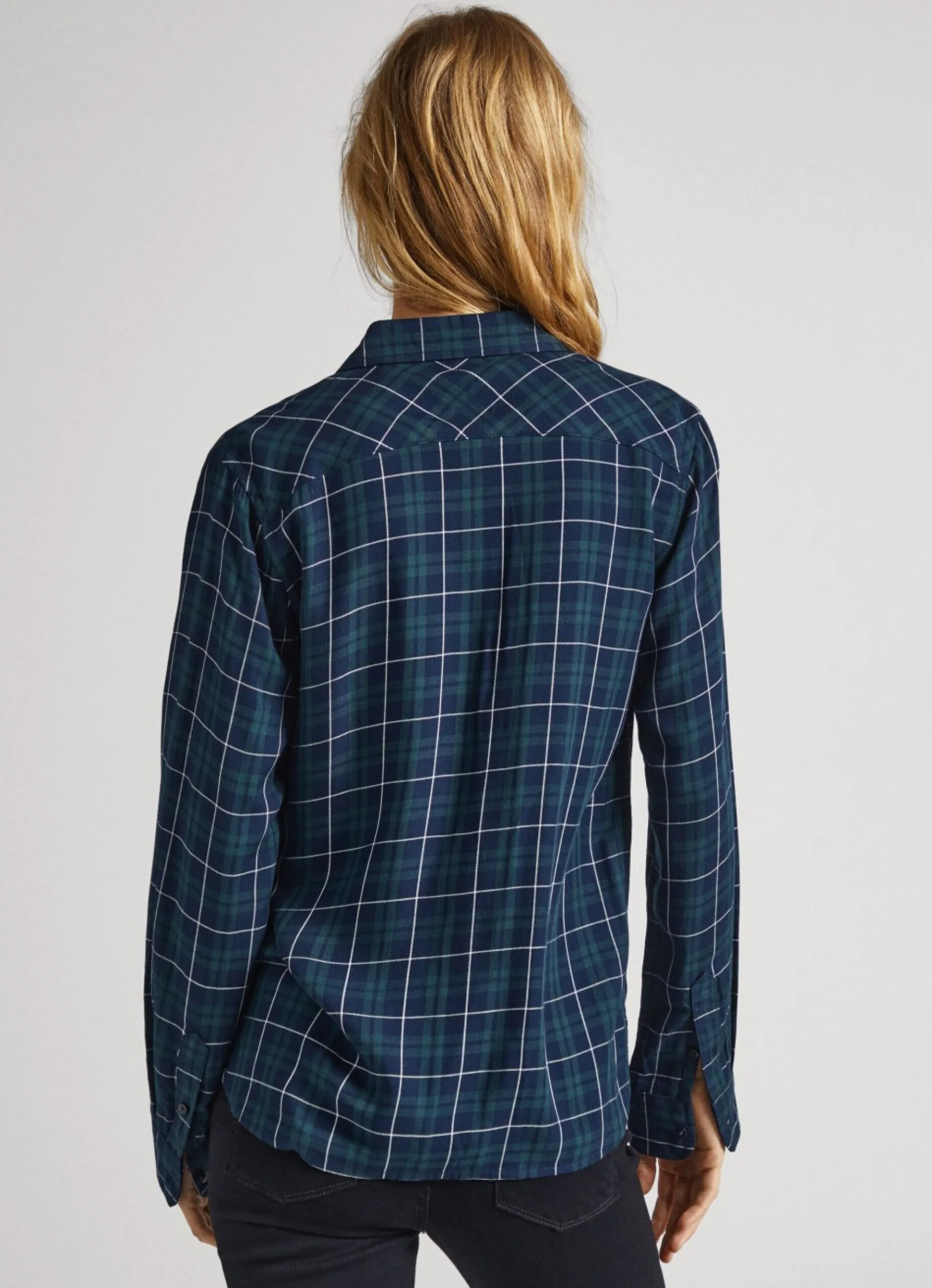 Women Pepe Jeans Regular Fit Checked Shirt
