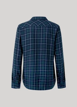 Women Pepe Jeans Regular Fit Checked Shirt