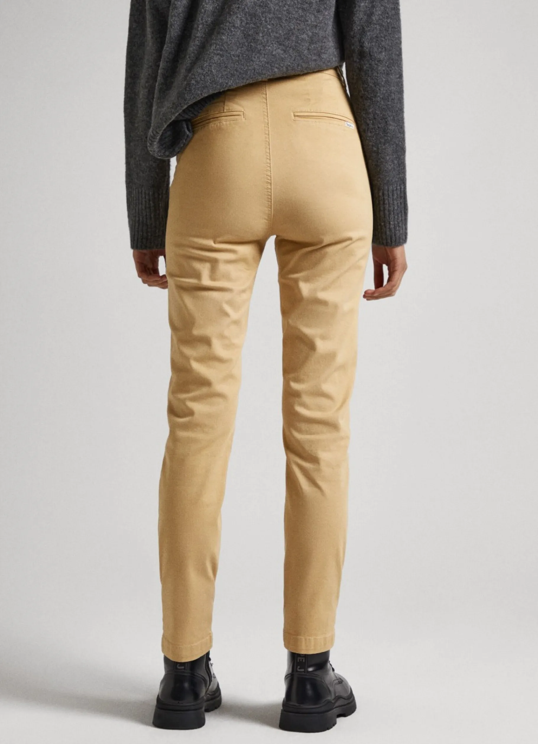 Women Pepe Jeans Regular Fit Chino Trousers